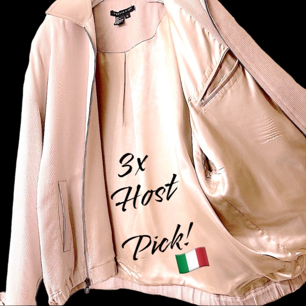 ♥️🇮🇹 TULLIANO 100% silk sports coat imported from Italy ~ Men’s Jacket ~ LBN 🇮🇹